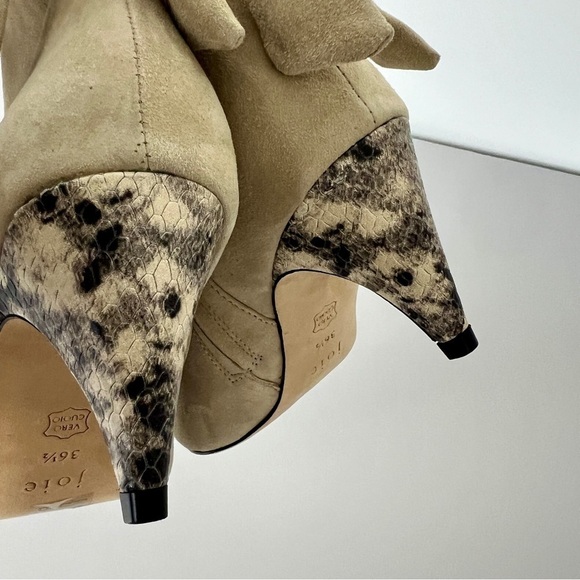 Joie Cloee Tan Suede Ankle Boots size 6 - Picture 3 of 9
